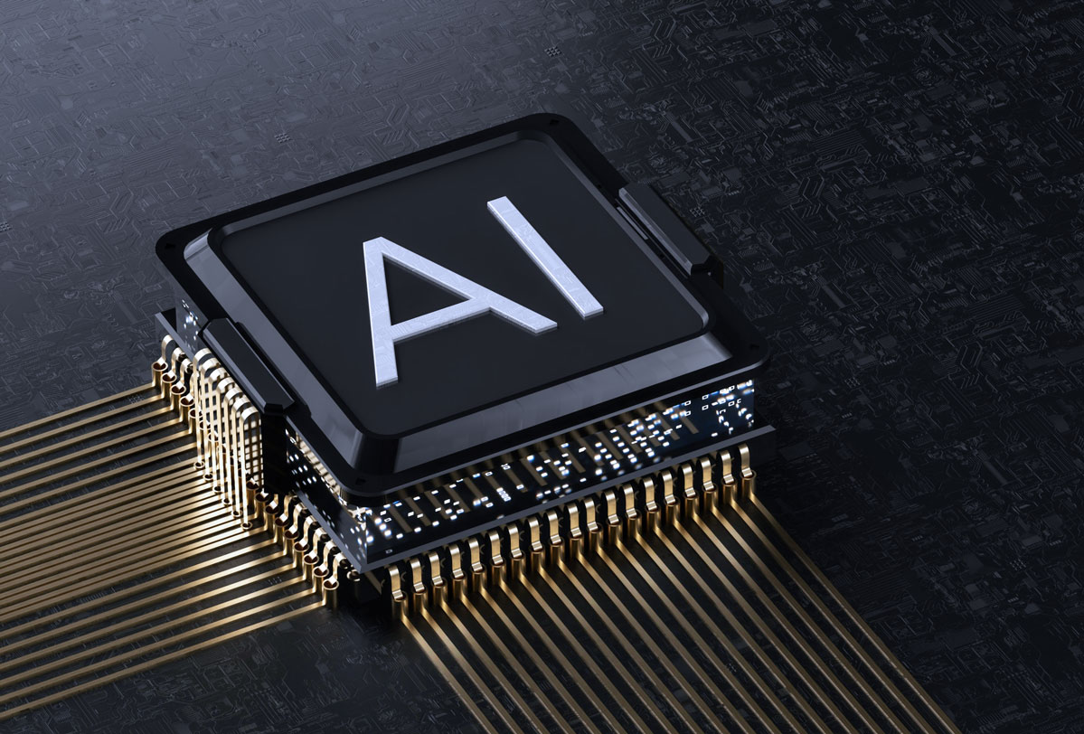 AI on computer chip